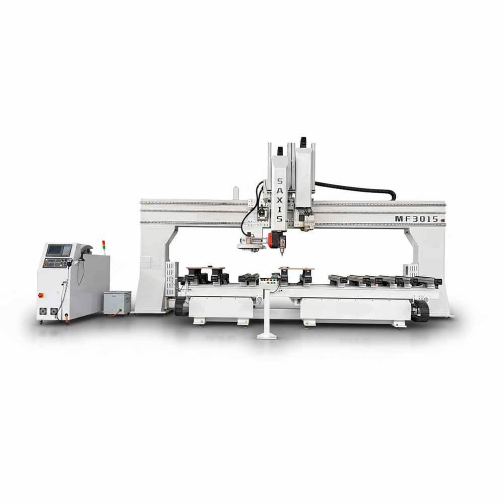 5 Axis CNC Router for Complex 3D Geometry Machining