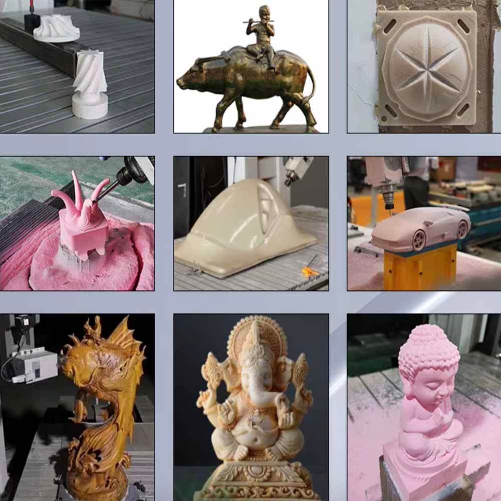 high precision 5 axis router