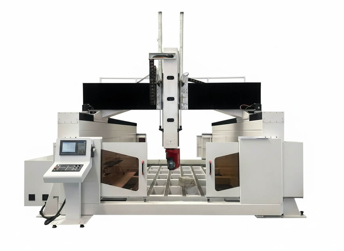 Industrial 5 Axis CNC Router for Complex Surface Milling