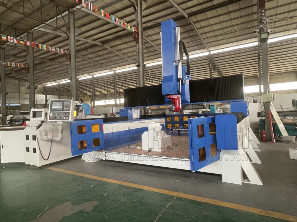 5 axis atc cnc router machine